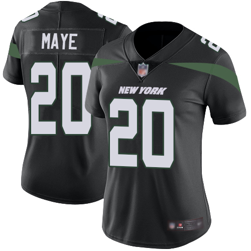 New York Jets Limited Black Women Marcus Maye Alternate Jersey NFL Football #20 Vapor Untouchable->women nfl jersey->Women Jersey
